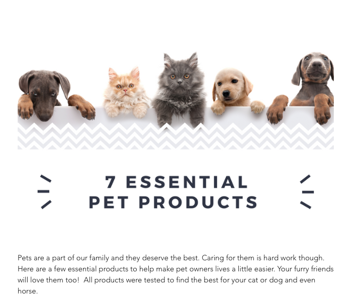 A dooloop gets a shout out for being an essential pet product! We agree :) Who wants to carry that (now that it's easier not to?)